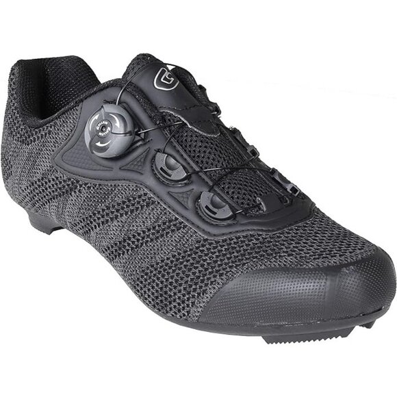 Gavin Pro Road Cycling Shoe, Quick Lace 3 Bolt Road Cleat Compatible 7 W/6 M NEW - Picture 7 of 7